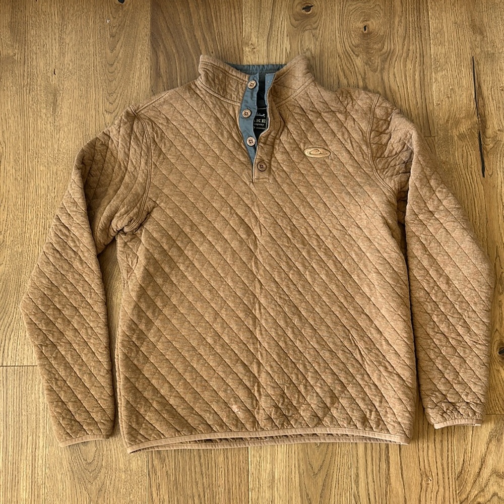 Drake quilted sweatshirt
